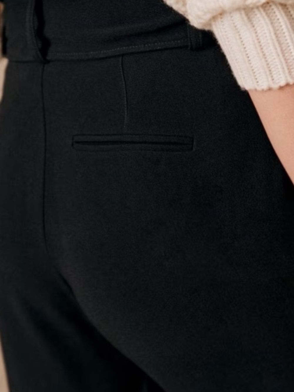 Sézane Austin Trousers black US 6 EU 38 - Picture 3 of 14